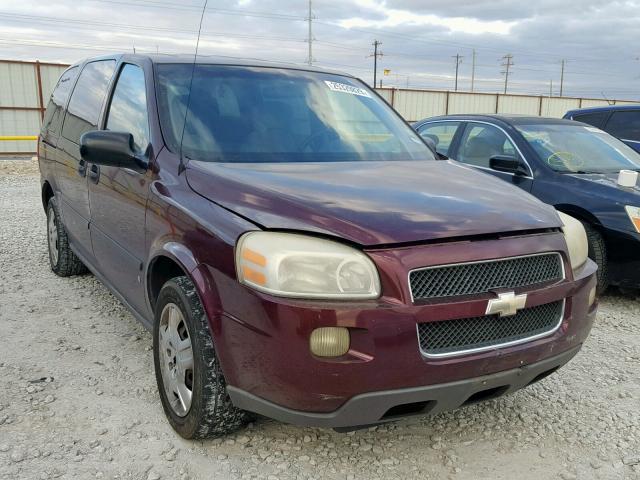1GNDV23L06D137680 - 2006 CHEVROLET UPLANDER L 勃艮第红 照片 1