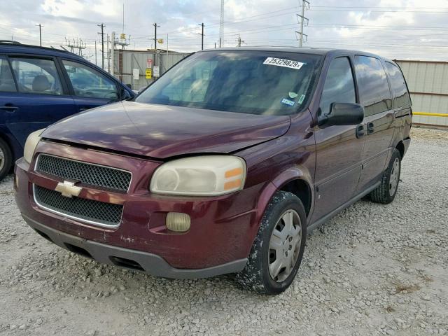 1GNDV23L06D137680 - 2006 CHEVROLET UPLANDER L 勃艮第红 照片 2