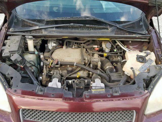1GNDV23L06D137680 - 2006 CHEVROLET UPLANDER L 勃艮第红 照片 7