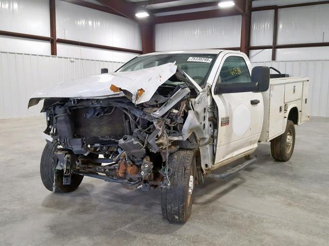 3D6WT2ET1BG584742 - 2011 DODGE RAM 2500 WHITE photo 2