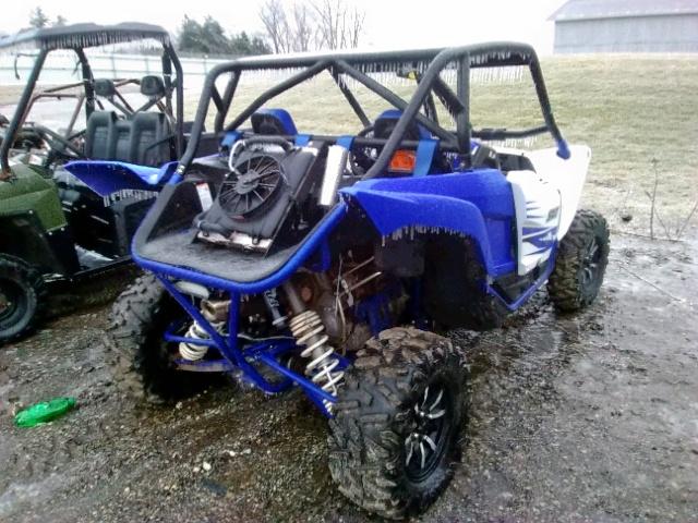 5Y4AN03Y4GA102842 - 2016 YAMAHA YXZ1000 BLUE photo 4