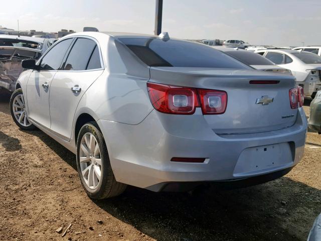 1G11H5SA7DF280429 - 2013 CHEVROLET MALIBU LTZ 银色 照片 3