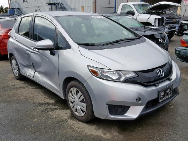 JHMGK5H53GX009524 - 2016 HONDA FIT LX SILVER photo 1