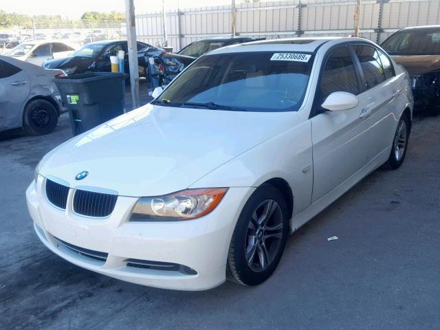 WBAVC53598F010517 - 2008 BMW 328 I SULE WHITE photo 2