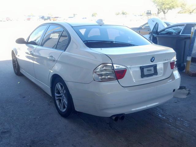 WBAVC53598F010517 - 2008 BMW 328 I SULE WHITE photo 3