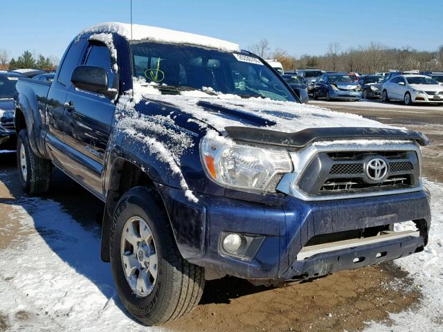 5TFUU4EN4CX024752 - 2012 TOYOTA TACOMA BLUE photo 1