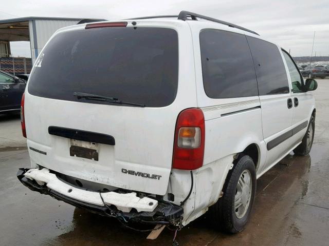 1GNDX03E72D175899 - 2002 CHEVROLET VENTURE WHITE photo 4