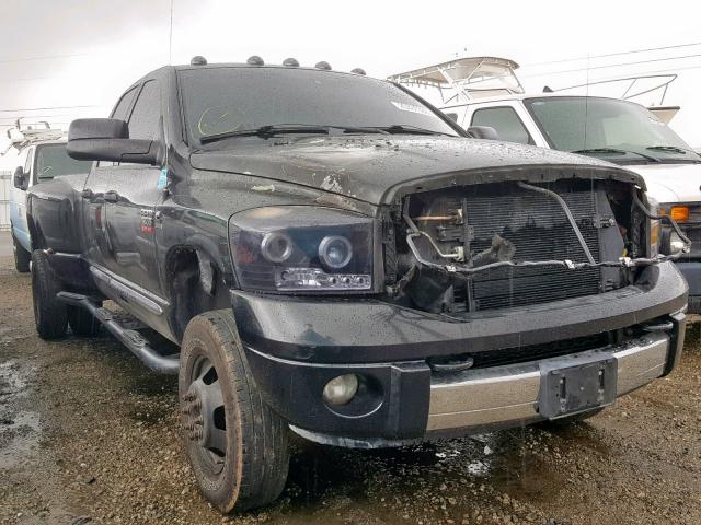 3D7MX48A08G171202 - 2008 DODGE RAM 3500 S BLACK photo 1