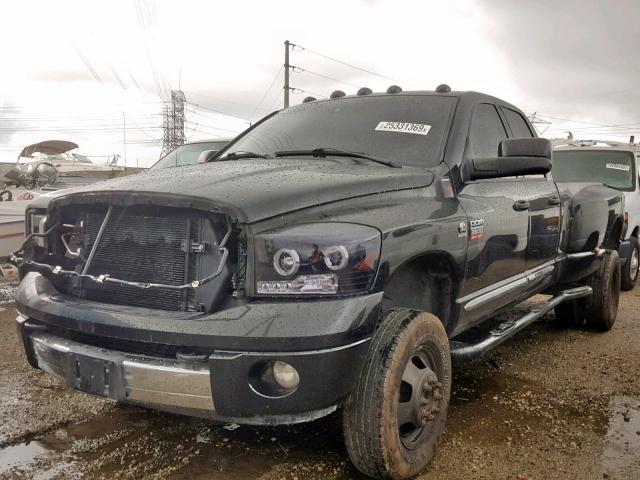 3D7MX48A08G171202 - 2008 DODGE RAM 3500 S BLACK photo 2