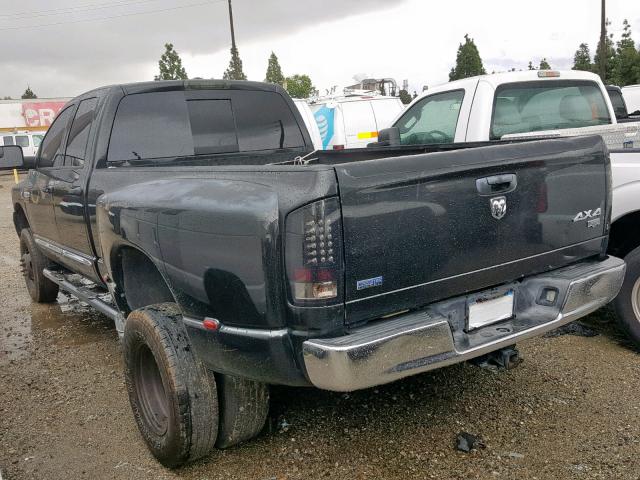 3D7MX48A08G171202 - 2008 DODGE RAM 3500 S BLACK photo 3