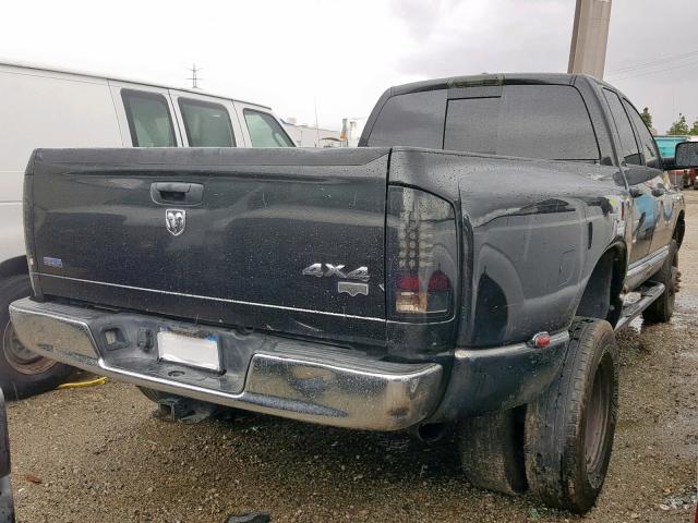 3D7MX48A08G171202 - 2008 DODGE RAM 3500 S BLACK photo 4