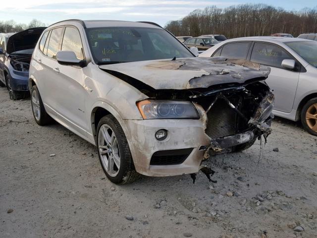 5UXWX7C54CL736110 - 2012 BMW X3 XDRIVE3 WHITE photo 1