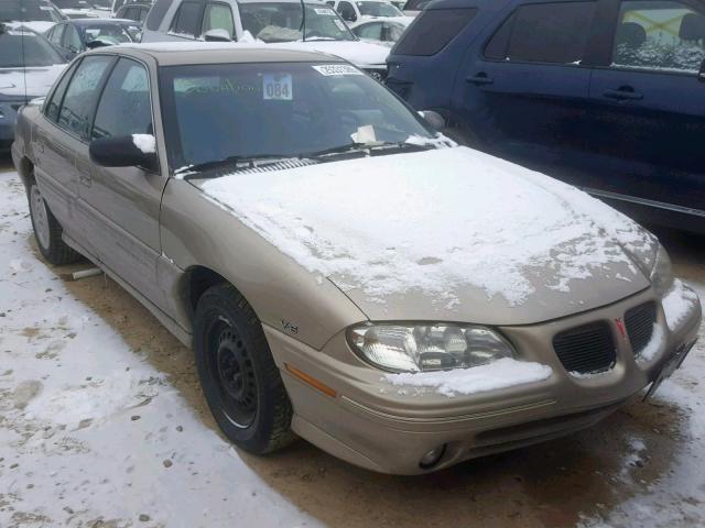 1G2NE52MXVC722882 - 1997 PONTIAC GRAND AM S TAN photo 1