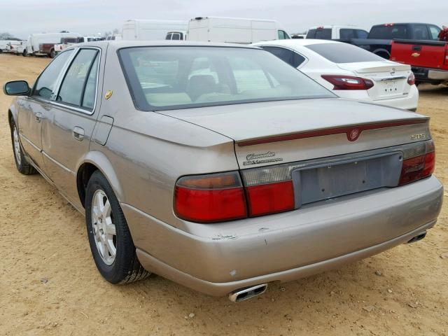 1G6KY5498YU172291 - 2000 CADILLAC SEVILLE ST BEIGE photo 3