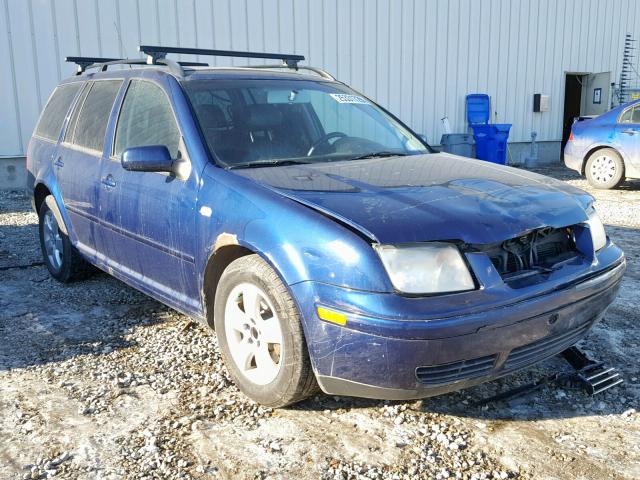 WVWSR61J55W029166 - 2005 VOLKSWAGEN JETTA GLS BLUE photo 1