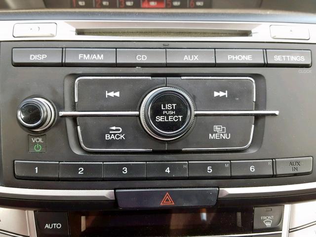 1HGCR2F52DA166104 - 2013 HONDA ACCORD SPO BLACK photo 9