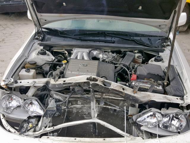 4T1BF28B93U309497 - 2003 TOYOTA AVALON XL WHITE photo 7