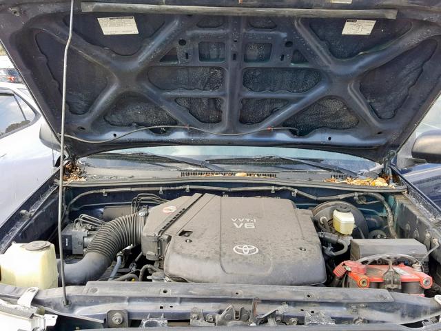 3TMJU62N37M046546 - 2007 TOYOTA TACOMA DOU BLUE photo 7