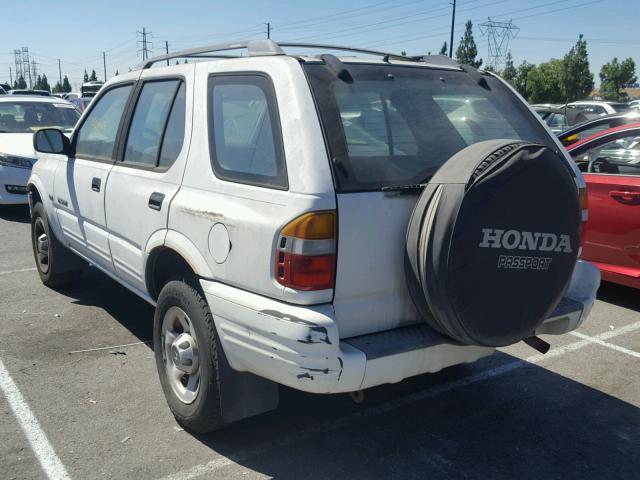 4S6CK58W5Y4411494 - 2000 HONDA PASSPORT E WHITE photo 3