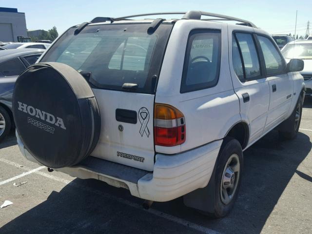 4S6CK58W5Y4411494 - 2000 HONDA PASSPORT E WHITE photo 4