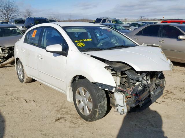 3N1AB6AP4CL778101 - 2012 NISSAN SENTRA 2.0 WHITE photo 1