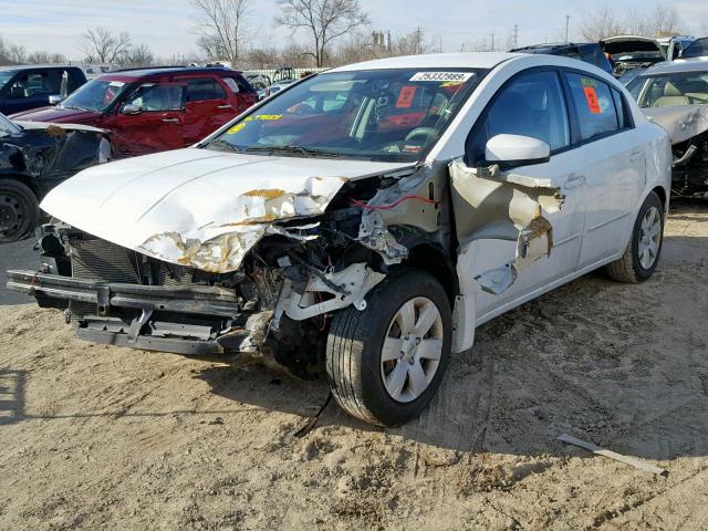 3N1AB6AP4CL778101 - 2012 NISSAN SENTRA 2.0 WHITE photo 2