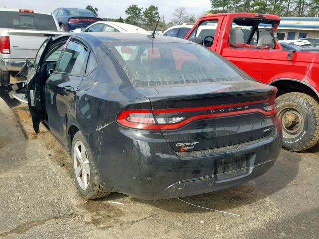 1C3CDFFA0GD816136 - 2016 DODGE DART SXT S BLACK photo 3