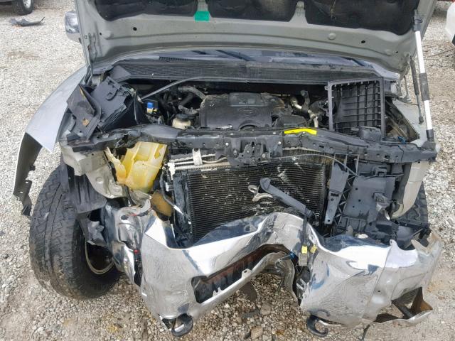 5N1BA08C87N715394 - 2007 NISSAN ARMADA SE SILVER photo 7