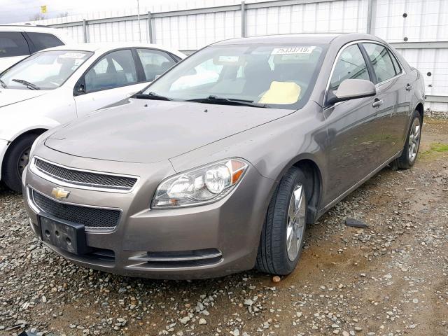 1G1ZC5EB3AF178210 - 2010 CHEVROLET MALIBU 1LT 棕色 照片 2