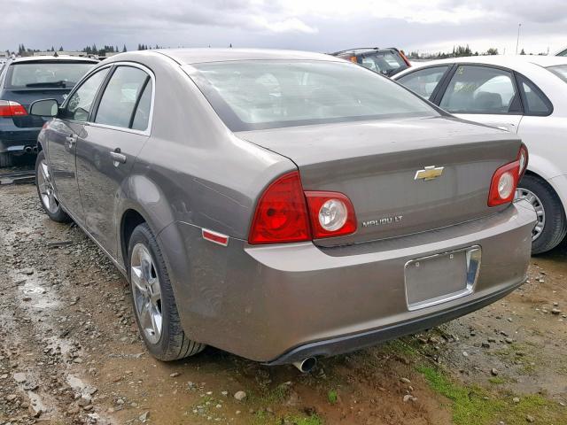 1G1ZC5EB3AF178210 - 2010 CHEVROLET MALIBU 1LT 棕色 照片 3