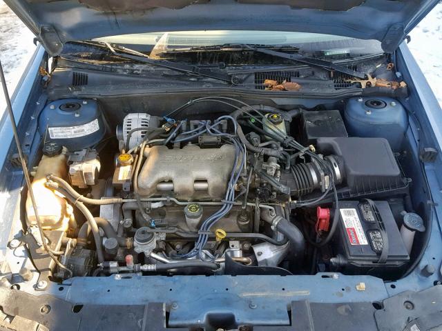 1G3NG52J8X6301630 - 1999 OLDSMOBILE CUTLASS GL BLUE photo 7