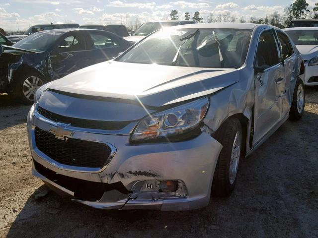 1G11D5SL7FF300565 - 2015 CHEVROLET MALIBU 2LT SILVER photo 2