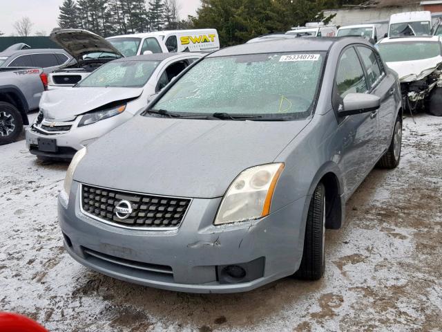 3N1AB61EX7L616753 - 2007 NISSAN SENTRA 2.0 GRAY photo 2