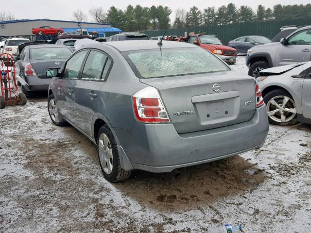 3N1AB61EX7L616753 - 2007 NISSAN SENTRA 2.0 GRAY photo 3