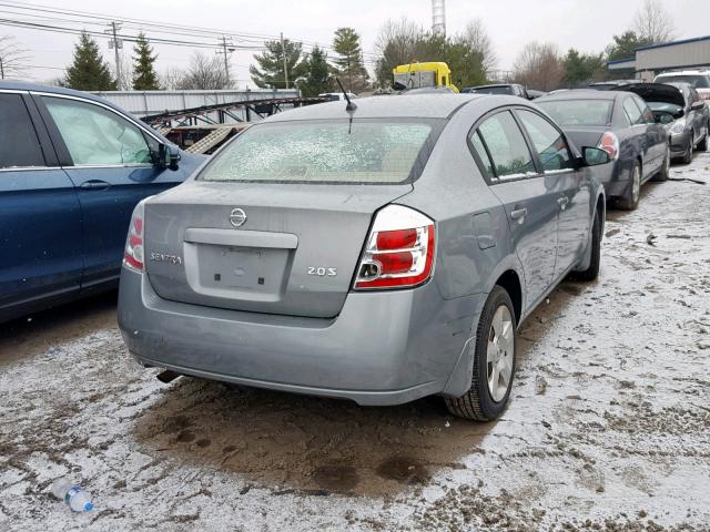 3N1AB61EX7L616753 - 2007 NISSAN SENTRA 2.0 GRAY photo 4