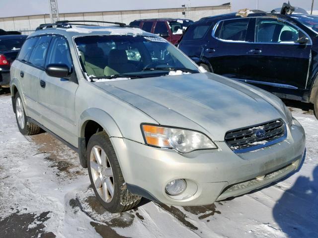 4S4BP61C677309694 - 2007 SUBARU LEGACY OUT TAN photo 1