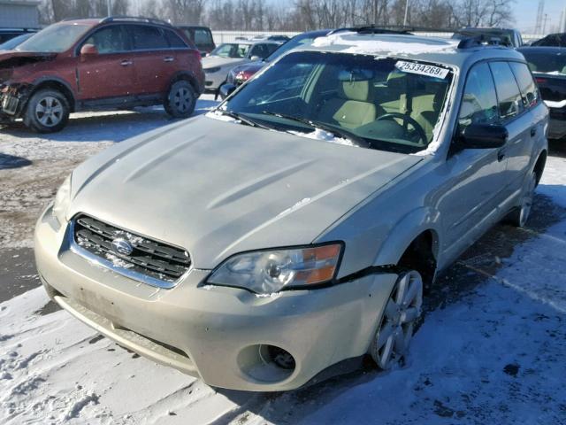 4S4BP61C677309694 - 2007 SUBARU LEGACY OUT TAN photo 2