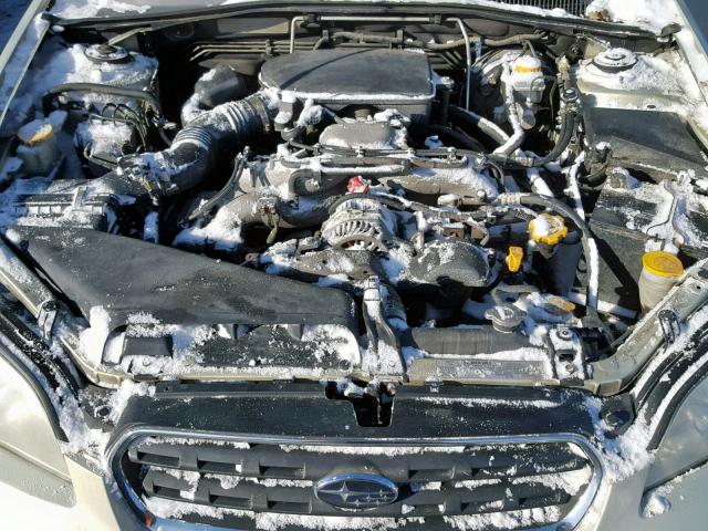 4S4BP61C677309694 - 2007 SUBARU LEGACY OUT TAN photo 7