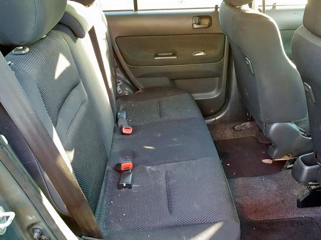 JTLKT324954017742 - 2005 TOYOTA SCION XB GREEN photo 6