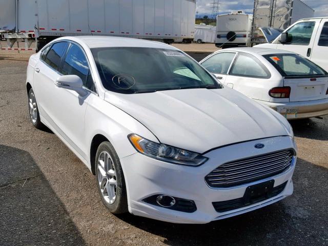 3FA6P0HD1GR150972 - 2016 FORD FUSION SE WHITE photo 1