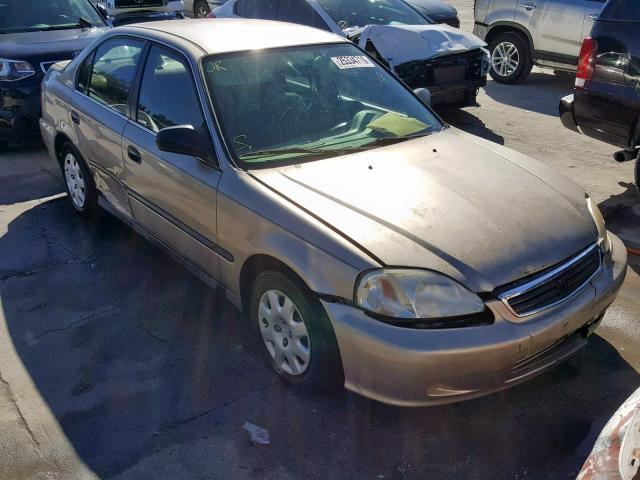 1HGEJ6674YL026137 - 2000 HONDA CIVIC LX TAN photo 1