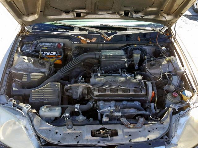 1HGEJ6674YL026137 - 2000 HONDA CIVIC LX TAN photo 7