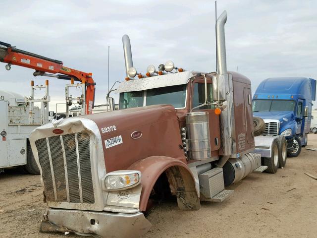 1XPXD49X7KD269536 - 2019 PETERBILT 389 BROWN photo 2