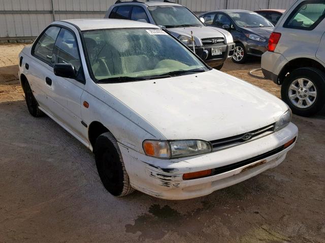 JF1GC2356SK516918 - 1995 SUBARU IMPREZA L WHITE photo 1