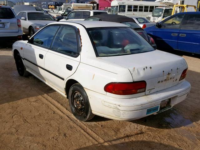 JF1GC2356SK516918 - 1995 SUBARU IMPREZA L WHITE photo 3