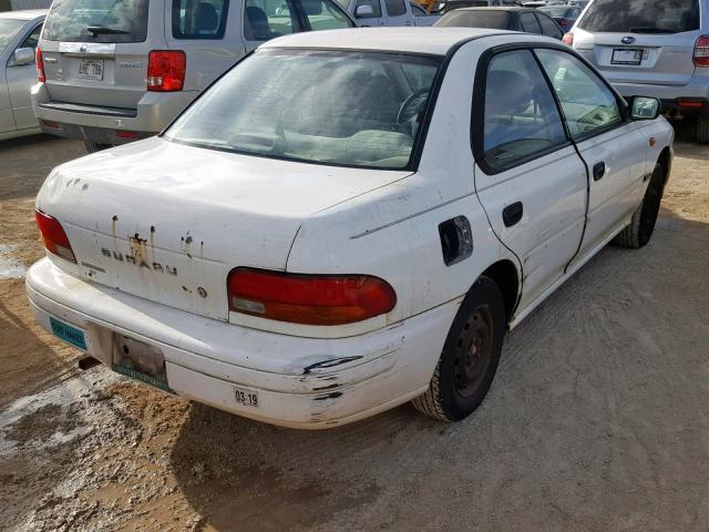 JF1GC2356SK516918 - 1995 SUBARU IMPREZA L WHITE photo 4