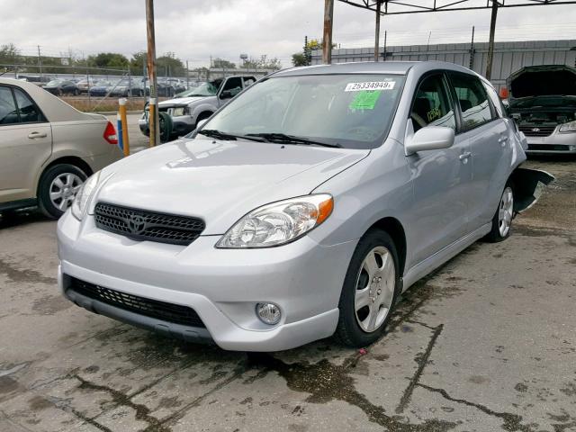 2T1KR32E87C650042 - 2007 TOYOTA MATRIX BAS GRAY photo 2