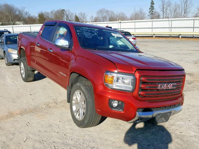 1GTG6DE32G1164782 - 2016 GMC CANYON SLT RED photo 1