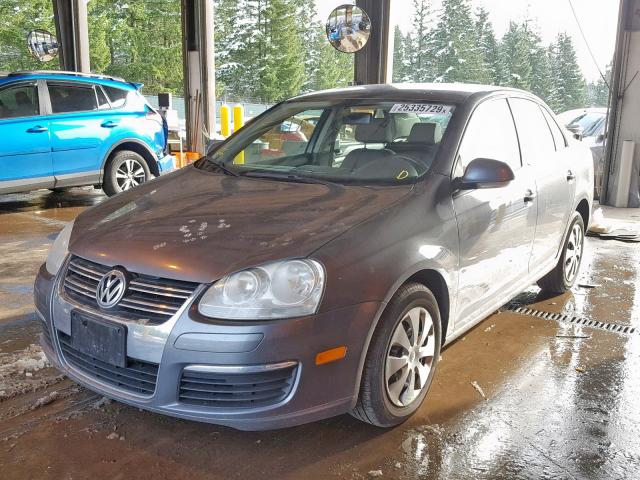 3VWPF71K36M816595 - 2006 VOLKSWAGEN JETTA VALU GRAY photo 2