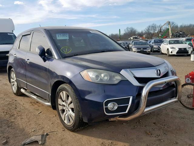 5J8TB18217A004292 - 2007 ACURA RDX BLUE photo 1